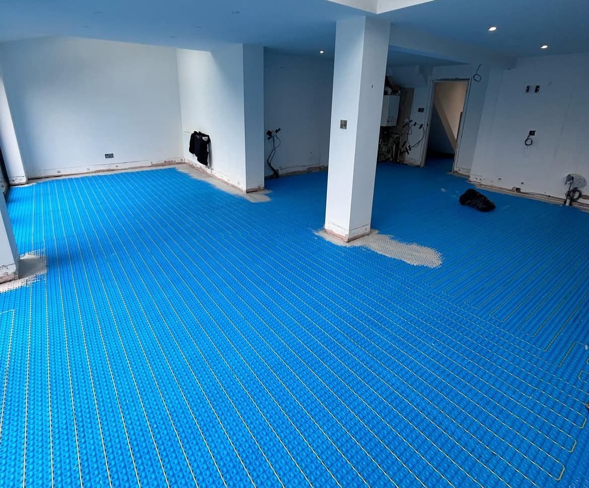 floor levelling work by Coastal Tiling & Floors