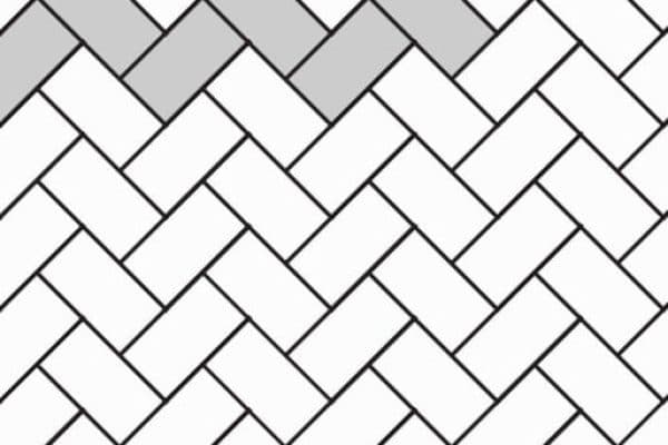 Herringbone (45°)